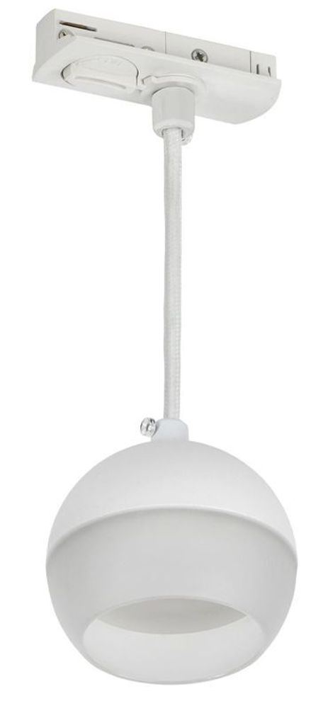 Светильник 4119 декоративный трековый подвесной GX53 бел. IEK LT-UCB0-4119-GX53-1-K01
