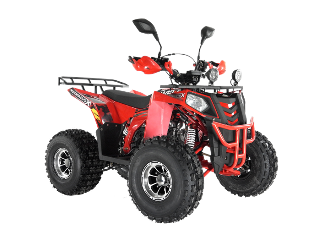 Квадроцикл Wels Thunder EVO-X 125 куб/см 10 л.с колеса 8" цвет Красный