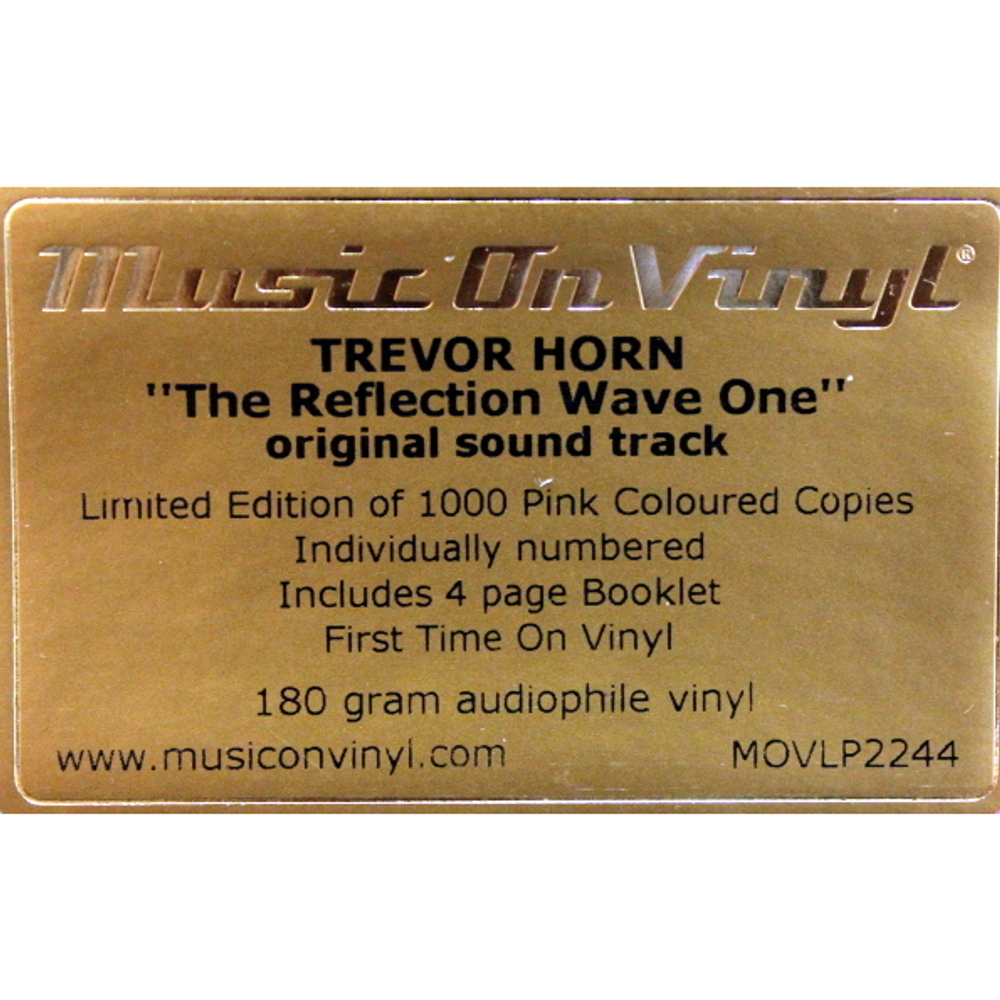 Trevor Horn / The Reflection Wave One - Original Soundtrack (Coloured Vinyl)(2LP)