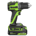 Дрель-шуруповерт акк. Greenworks DD560, 24V, б/щет, 30/60 Нм,13мм, Anti-kickback,1х2Ач,ЗУ,кор (3708407CUA)