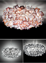 Pendant design lamp Clizia by Slamp D53 (Black)