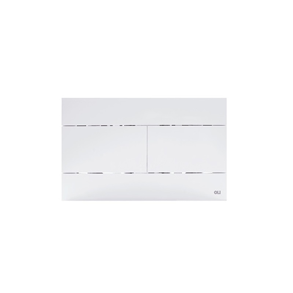 Кнопка смыва Oli Slim, ABS пластик, цвет белый 659041