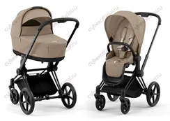Детская коляска Cybex Priam IV 2 в 1 Cozy Beige