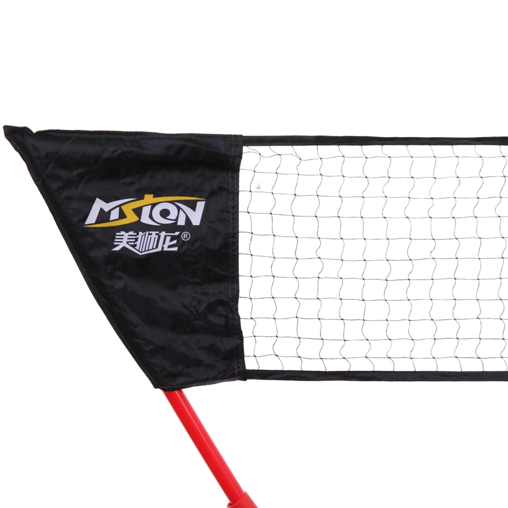 Сетка складная для игры в бадминтон, 300*150 см, красный-черный