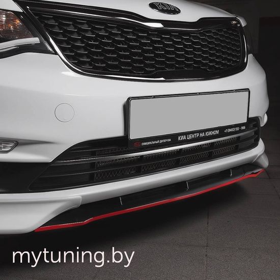 Диффузор передний между клыками для Kia Rio III