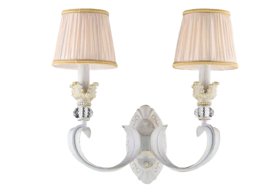 B5156/2W WH+GD (1/10) Бра Veneto Luce