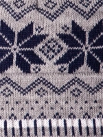 Шапка зимняя вязаная