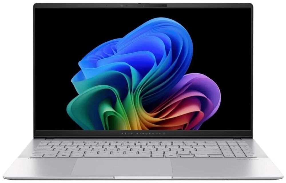 Ноутбук  ASUS Vivobook S 15 OLEDVivobook S 15 OLED S5507QA-MA078W 15.6 ", Snapdragon, 32 Гб RAM, 1 Тб SSD, Adreno, Серебристый