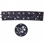 Диско-шар «Fantasy - Зайка» (в комплекте 6 картинок) 13*14 см, 5 реж, батарейки 4хАAА, USB, RGB (220V)