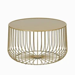 Кофейный стол Flat cage диаметр 65