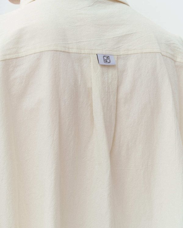 Рубашка Coconut Milk базовая белая - фото 12