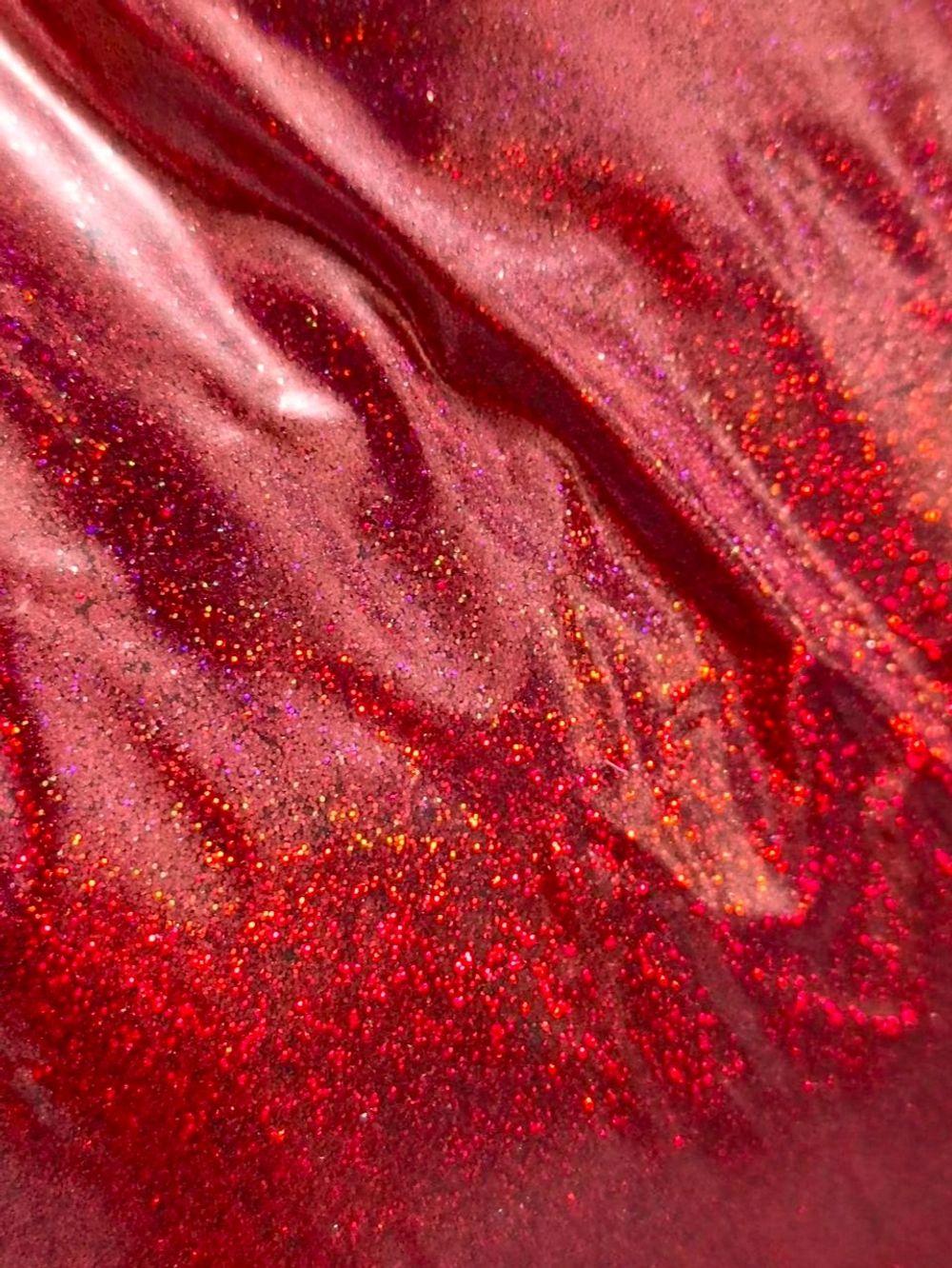 Блёстки Глиттеры 810-02мм - Тёмно-красный голографик - универсальные
