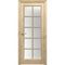 Купить Межкомнатная дверь массив дуба Порталини 5 остекление 10