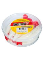 Виброхвост несъедобный Helios Guru 5,0"/12,7 см White RT 15шт. (HS-31/1-003-N-15)