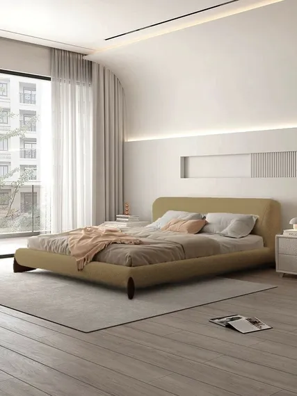 Кровать Softbay 180х200 см, цвет капучино