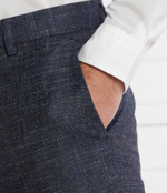 Хлопчатобумажные штаны H-Genius-241 BOSS BLACK - темно-синий(50509537)