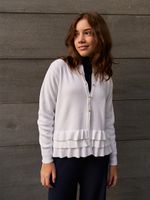 Кардиган белый для девочки арт. АТ509 белый