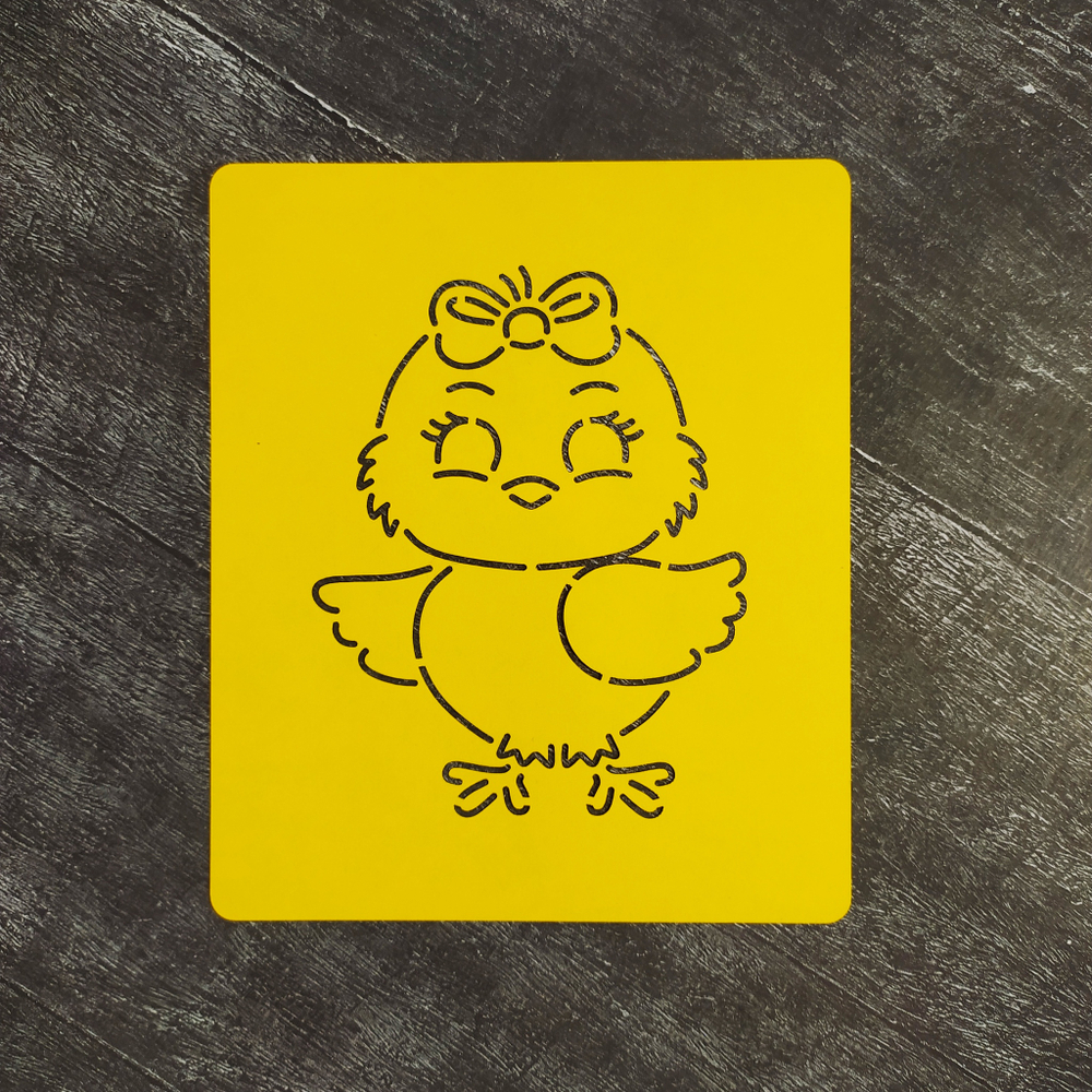 Цыпленок №4 с бантом