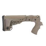 Телескопический приклад Бекас 12, 16, DLG Tactical. Черный