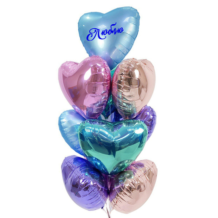 Букет из воздушных шаров "Люблю"