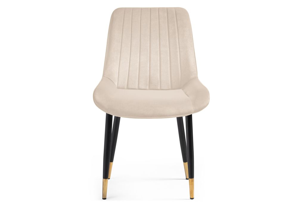 Стул на металлокаркасе Seda 1 beige / gold / black