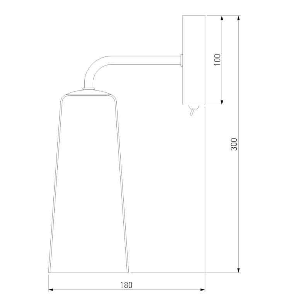 Бра Eurosvet Omber 70137/1 Chrome