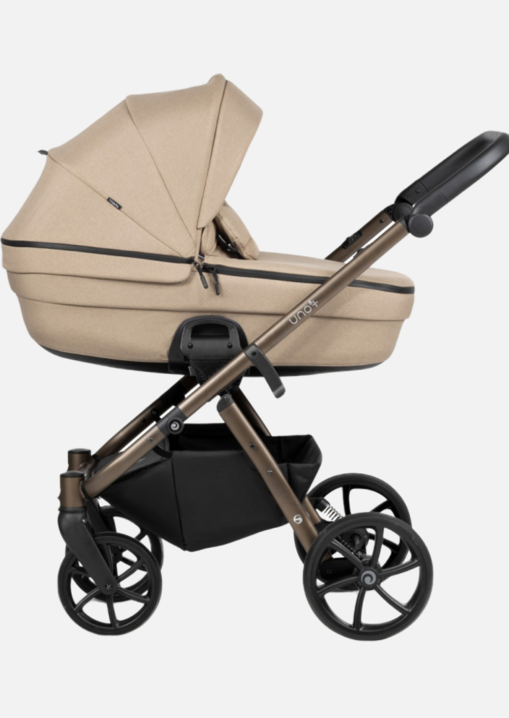 Tutis Коляска 2 в 1 UNO 6+ Essential Nougat