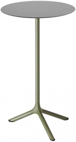Стол ламинированный барный Scab Design Tripe, оливковый, светло-серый