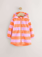 Дождевик с хлопковой подкладкой для девочки Next E25-128, Оранжевый, Розовый