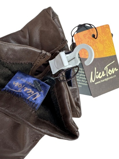 Перчатки.Женские.Материал верха: Кожаные люкс качества.Подклад: Плюш-флис. 5 шт в упаковке.