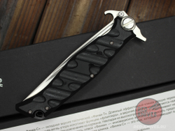 Складной нож НОКС Финка-С 342-100406 (подшипники) c клинком из стали D2, рукоять G10
