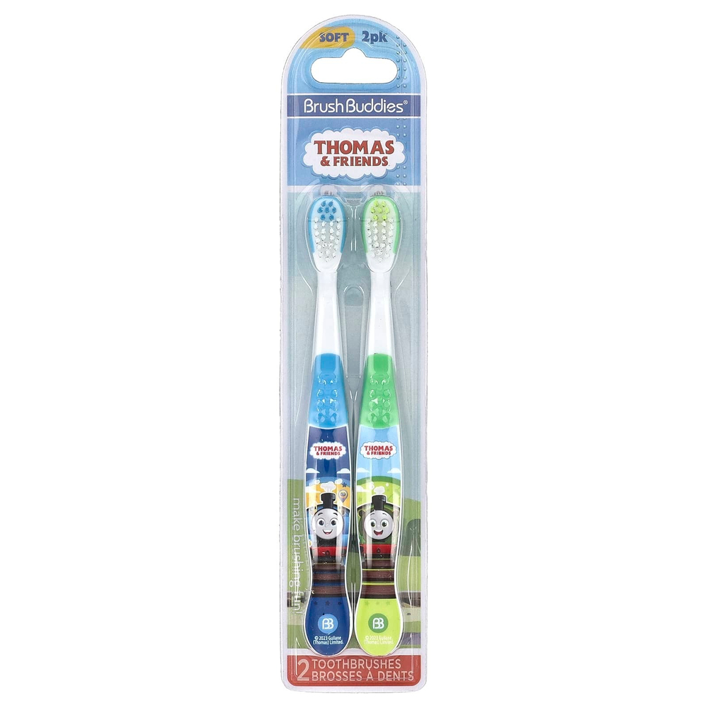 Brush Buddies, Зубная щетка "Томас и друзья", 2 штуки в наборе