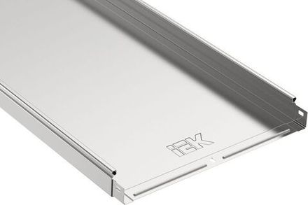 Лоток листовой неперфорир. 400х50 L3000 сталь 1мм IEK CLN10-050-400-3