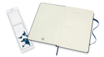 Блокнот Moleskine CLASSIC DOUBLE (NB313HB20) 13х21см линейка/нелинованный твердая обложка синий