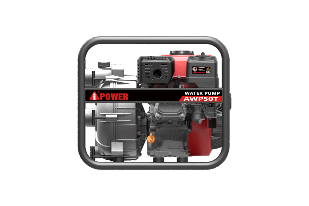 Мотопомпа A-iPower бензиновая для грязной воды AWP50T