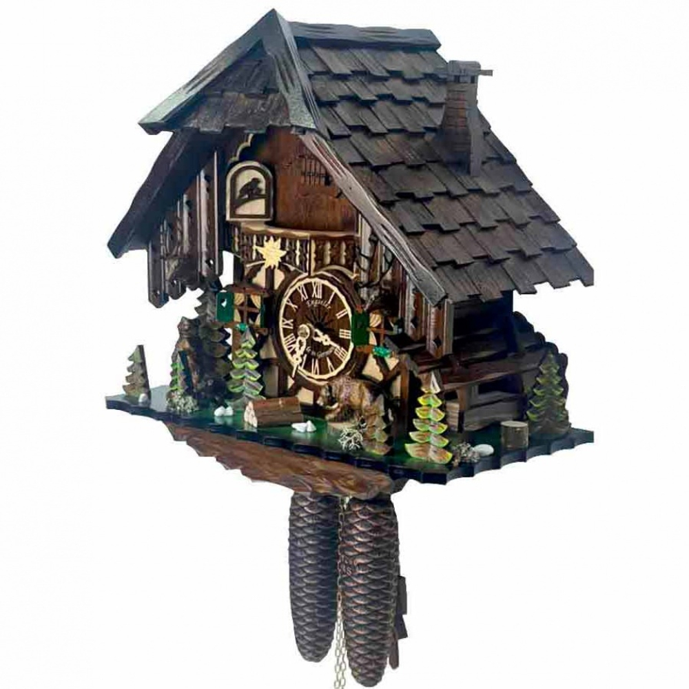 Настенные часы с кукушкой Sars 48713/8-90