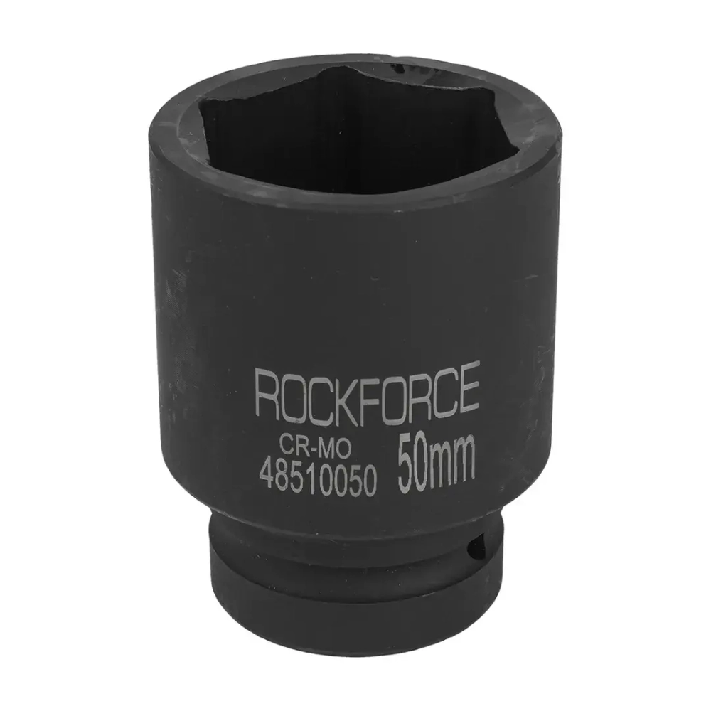 Головка ударная глубокая 1'', 50мм (6гр.) RockForce##Rock FORCE RF-48510050