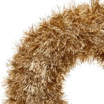 Венок декоративный TINSEL «Яркие переливы» 38 см, Шампань