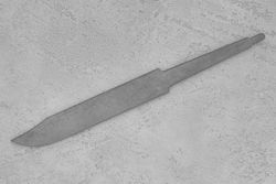 Заготовка для ножа, сталь K110 3,9мм. Модель "Финка НР-40" с клинком 155мм, ТО 60-61HRC
