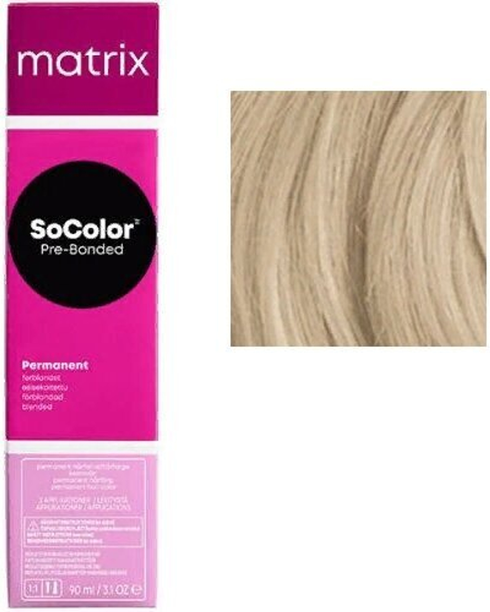 Matrix Краска для волос SoColor Pre-Bonded 10N очень-очень светлый блондин 90 мл.