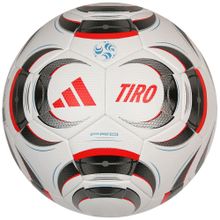 Мяч футб. ADIDAS Tiro Pro JW1533, р.5, FIFA Pro, 32 пан., ПУ, термосшивка, бело-серо-красный