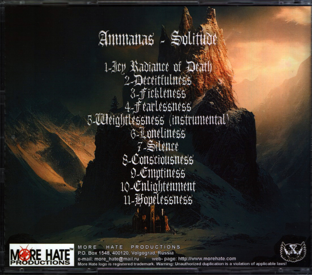 Ammanas / Solitude (CD)