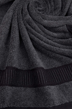 Полотенце из органического хлопка 50х90 Naia Black