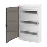 Щиток настенный с дверцей 54 мод.,IP41, белый, с клеммным блоком 160А