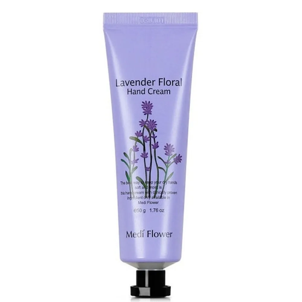 Крем для рук с ароматом лаванды MEDI FLOWER Lavander Floral Hand Cream, 50 g