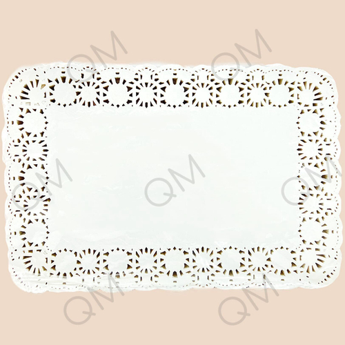 Салфетка бумажная ажурная 270*350 мм (прямоугольная) (250шт/упак)