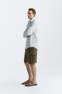 ZARA РУБАШКА В ПОЛОСКУ, ПОЛОСКИ