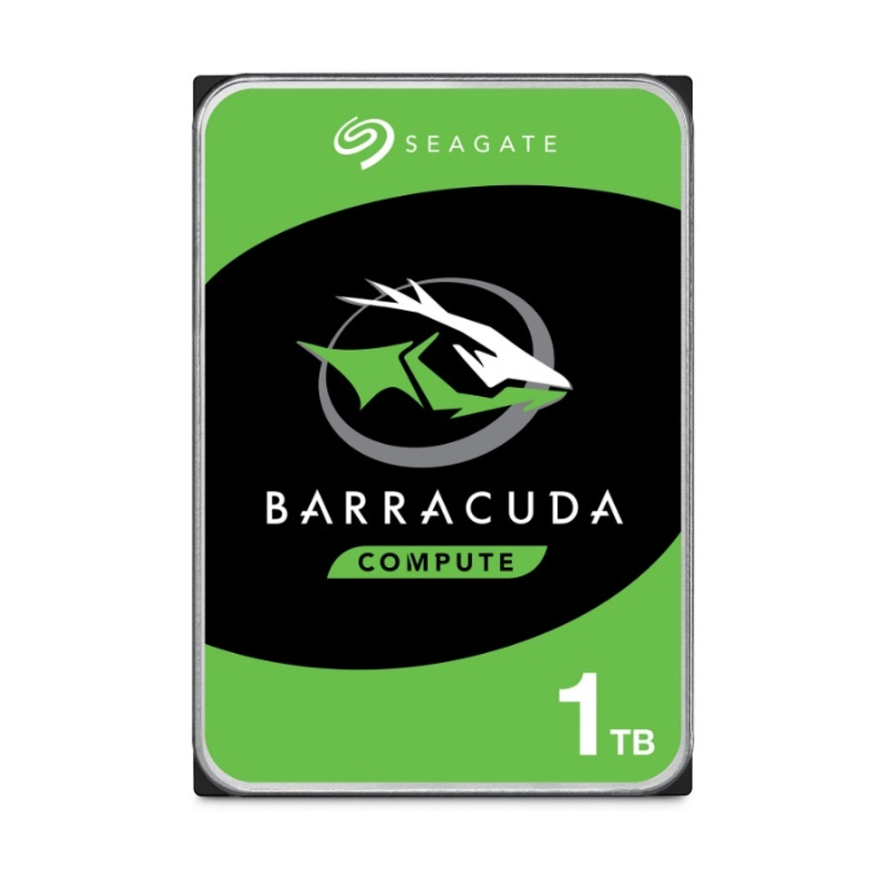 Жесткий диск Seagate Barracuda HDD SATA 1Tb, 7200 rpm, 256Mb buffer, 512e/4kn, SMR