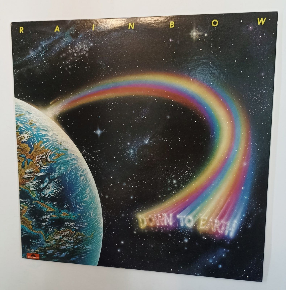 Винтажная виниловая пластинка Rainbow Down To Earth (Japan 1979)