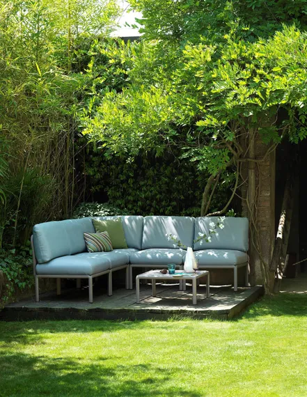 Уличный модульный диван Komodo 2, зеленый